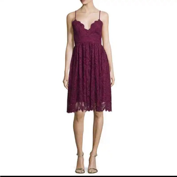 Zac Posen Lace Midi Dress - Picture 1 of 7